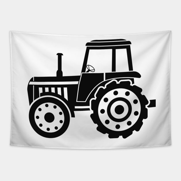 Tractor - Farm tractor driver Tapestry by KC Happy Shop