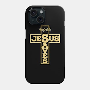 Jesus saves. Phone Case