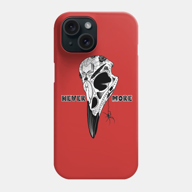 The Raven Phone Case by Ladycharger08