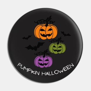 Pumpkin Halloween! Happy Fall Season Autumn Vibes Happy Halloween Thanksgiving and Fall Color Lovers Pin