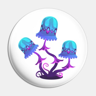 Alien mushrooms Pin