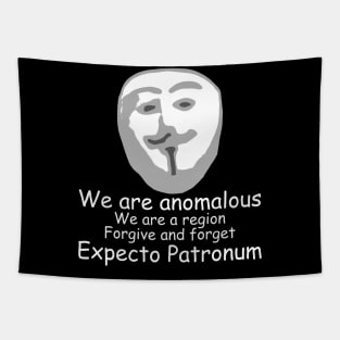 Anomalous - Scuffed Anonymous/Guy Fawkes Tapestry