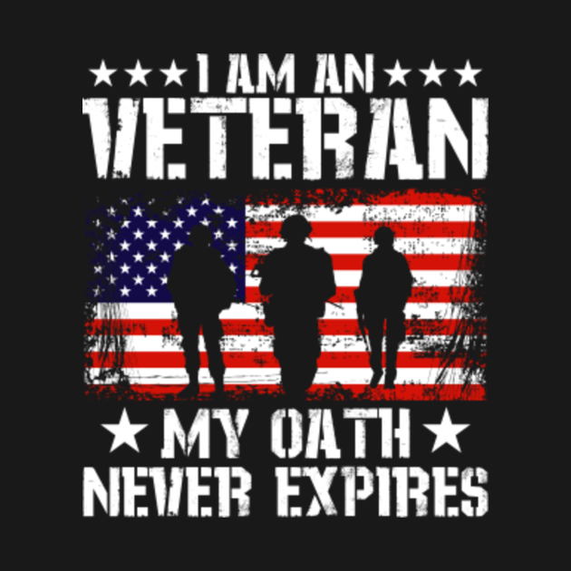 I Am An Veteran My Oath Never Expires - Veteran - Onesie | TeePublic