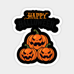 Happy Halloween Pumpkin Magnet