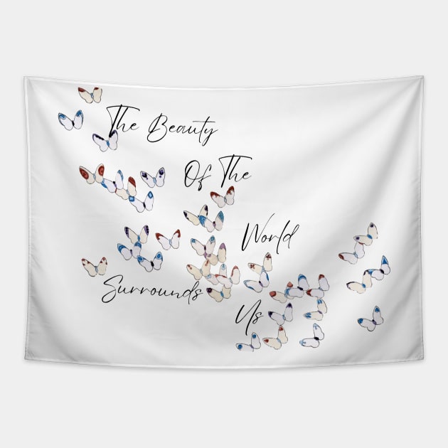 Beautiful Butterflies Tapestry by CreoTibi