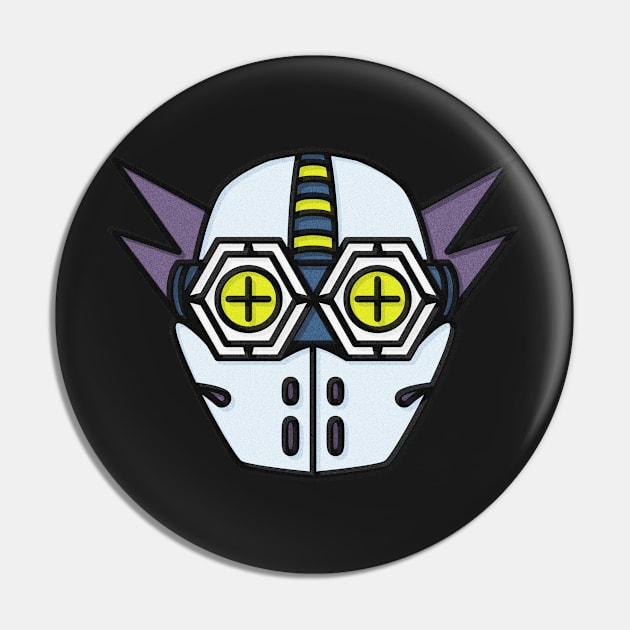 Jet Set Radio - Noise Tanks Pin by barbes-artworks