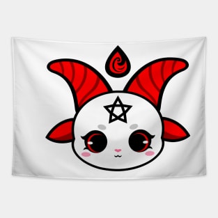 Cute Baby Baphomet Tapestry