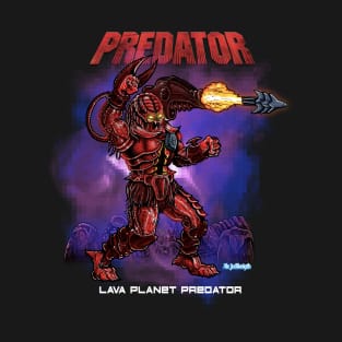 Lava planet Predator T-Shirt