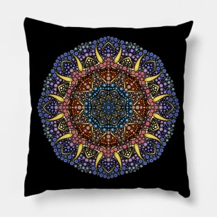 Dot Mandala Pillow