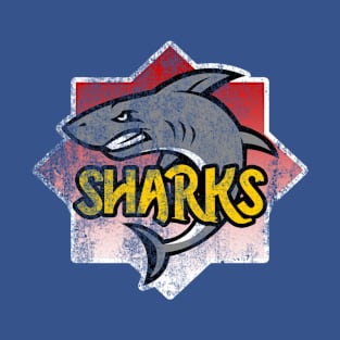 Sharks, distressed T-Shirt