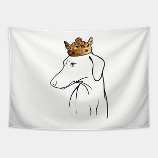 Azawakh Dog King Queen Wearing Crown Tapestry