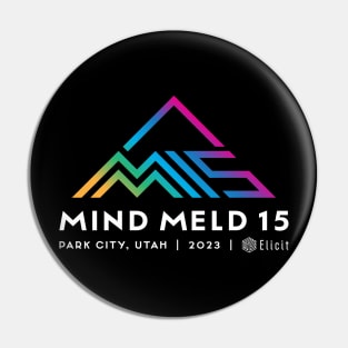 Mind Meld 15 - Reverse (left chest) T-Shirt Pin