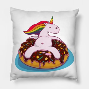 Donut Unicorn Pillow