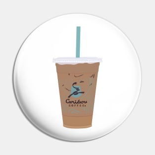 Iced Coffee Drawing Pin