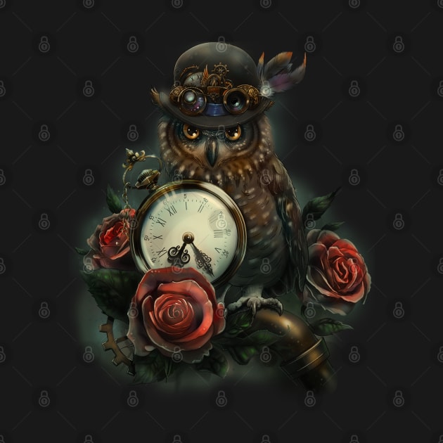 Sir Owl (Steampunk) by pakowacz