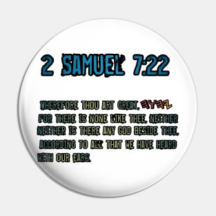 2 Samuel 7:22 Pin