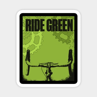 Ride Green Magnet