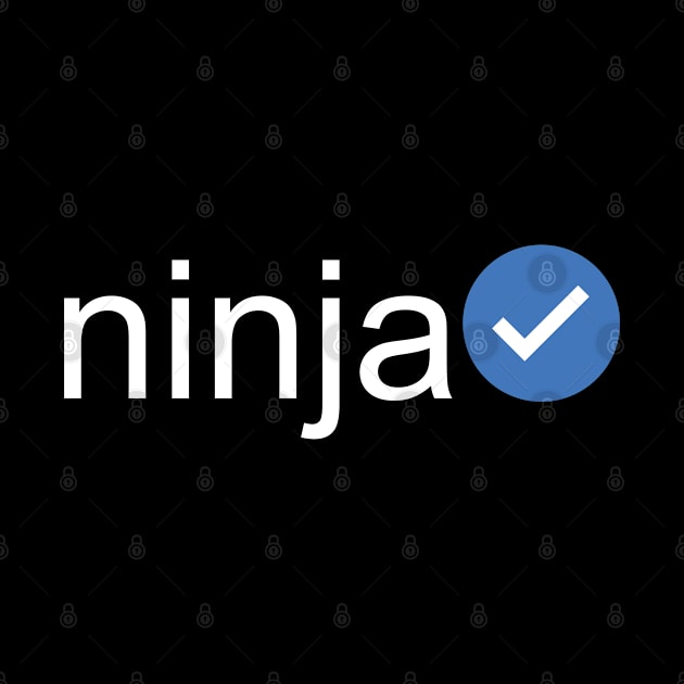 Verified Ninja (White Text) by inotyler