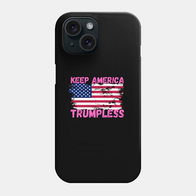 Keep America Trumpless ny -Trump Phone Case by lam-san-dan