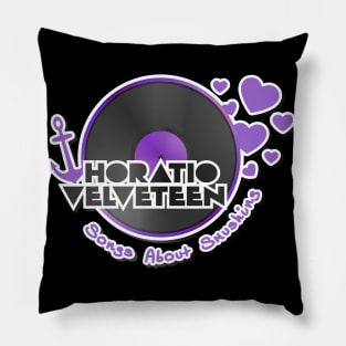 Horatio Velveteen's Greatest Hits - PURP RECORD Pillow