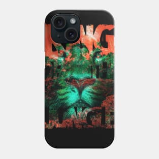 Lion In The Wild King Of The Jungle Phone Case