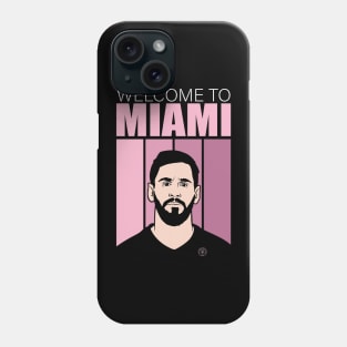 Leo Messi In Inter Miami Phone Case