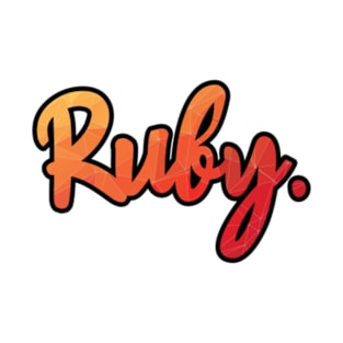 Cool Name Ruby T-Shirt