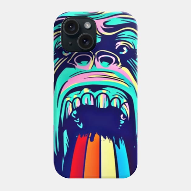 Monkey Phone Case by SiciliaAlanovich