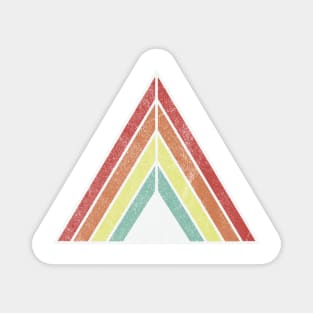 90's Style Triangle Geometric Design Magnet