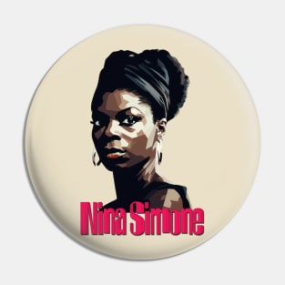 Nina Simone Pin