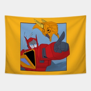 blaster and steeljaw Tapestry