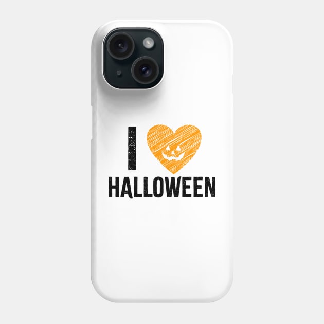 I Heart Halloween Phone Case by Hello Emu Design