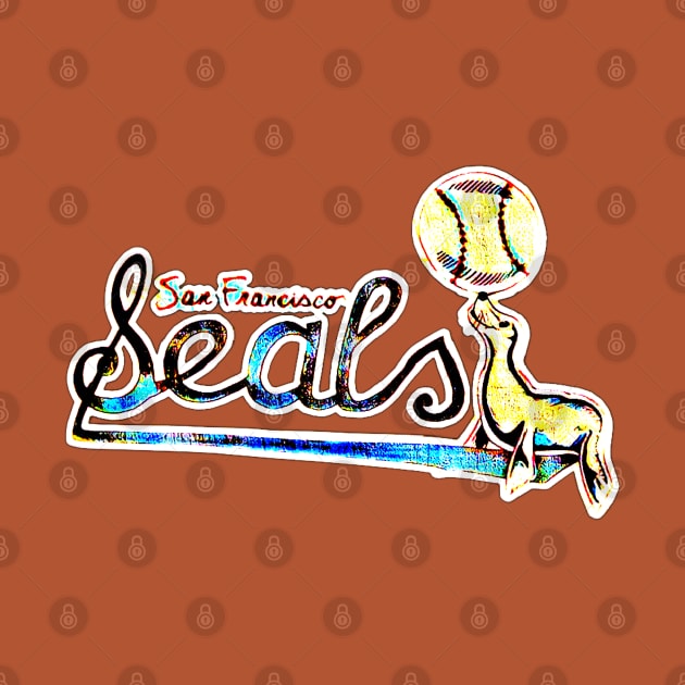 San Francisco Seals Baseball by Kitta’s Shop