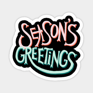 SEASON‘S GREETINGS Magnet