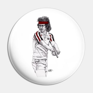 Tennis Mcenroe Pin