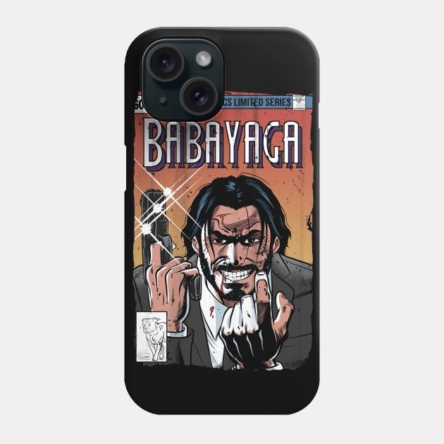 Baba Yaga Comics Phone Case by Eman