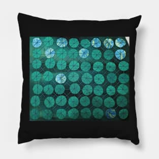 Hand Stitch Circles Pillow