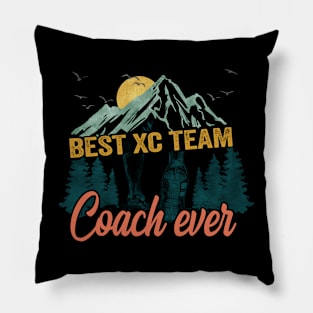 XC Cross Country Runner Coach Pillow