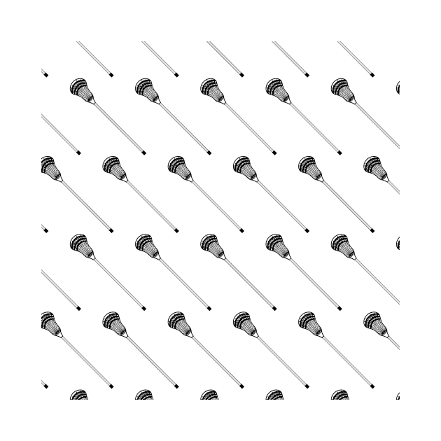 Lacrosse Pattern by College Mascot Designs