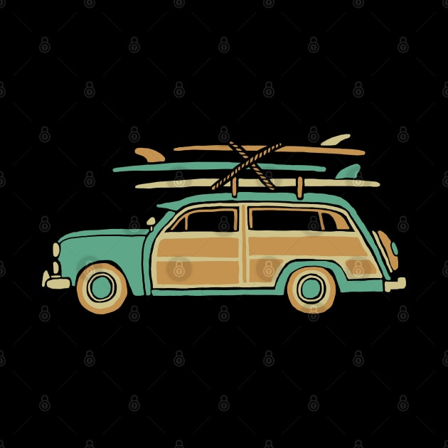 Surf Car by quilimo