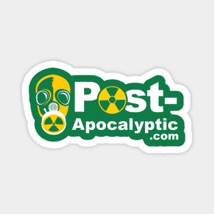 Post Apocalyptic .com Typography Magnet