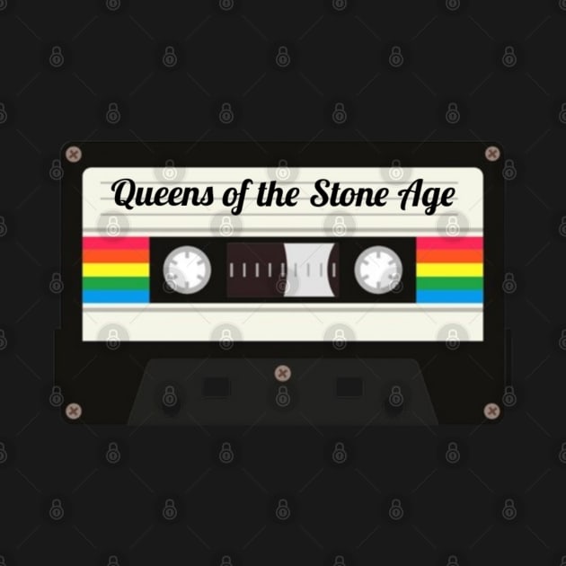 Queens of the Stone Age / Cassette Tape Style by GengluStore