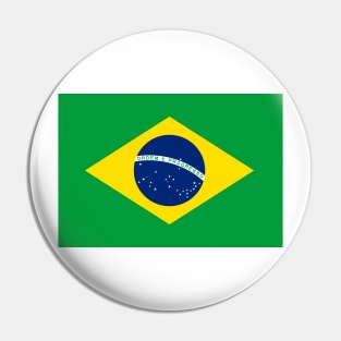 Brazilian National Flag Pin