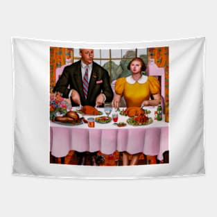 Thanksgiving Dinner for Two Tapestry