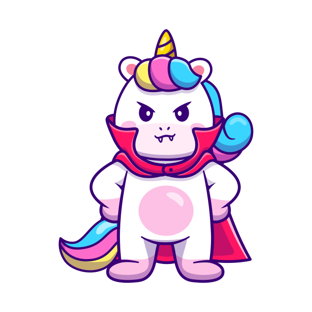 Cute Unicorn Dracula by Catalyst Labs