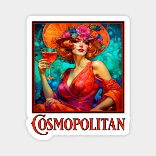 Art Nouveau Cosmopolitan Magnet