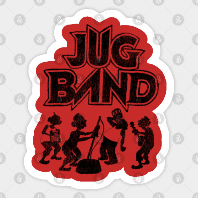 Jug Band Vintage - Jug Band - Sticker