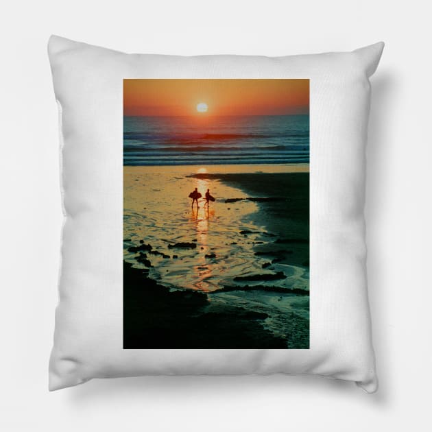 Last Waves Pillow by acespace