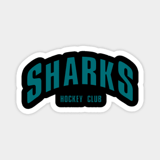 Sharks Hockey Club Magnet