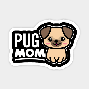 Pug Mom Magnet